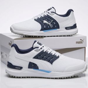 PUMA Ignite Elevate 2 Golf Shoes – Spikeless Performance Sneakers | IGNITE Foam Cushioning | Waterproof Golf Trainers for Men