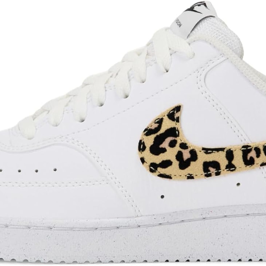 Nike Court Vision Low Next Nature — Femme (White/Multicolor/Black)